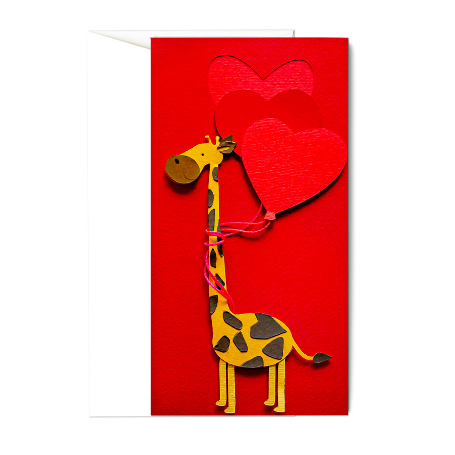 Carta giraffa, Carta regalo, Cartolina pittura acquerello, Cartolina festa  della mamma, giraffa, cartolina bambino, carta amicizia, grazie, cartolina  anniversario -  Italia